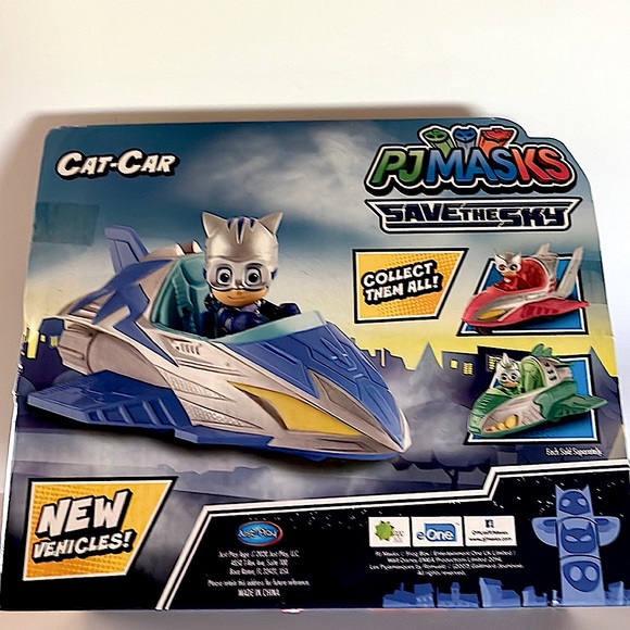 Just Play Toys Pj Masks Car Plus Save The Sky Catboy Includes A 5